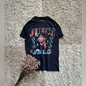 Vintage Juice Wrld Lucid Dreams 999 Club Graphic Faded Tee Rap Rapper Hip Hop